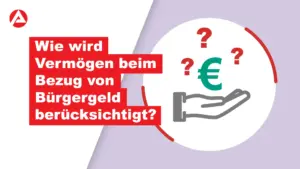 Screenshot Video zu Vermögen und Bürgergeld